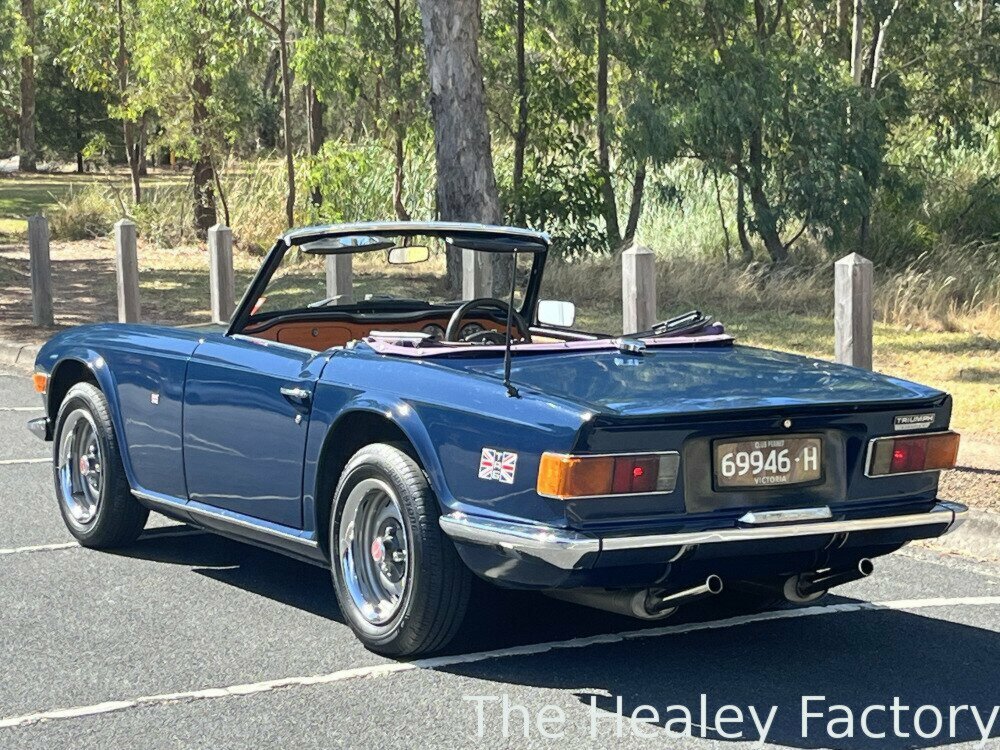 1972 TRIUMPH TR 6 MANUAL + O/DRIVE 2D CONVERTIBLE