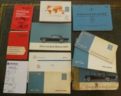 1971 MERCEDES-BENZ 600 W100 4 SP AUTOMATIC 4D SEDAN