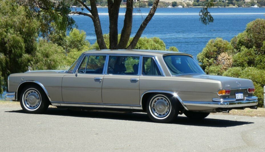 1971 MERCEDES-BENZ 600 W100 4 SP AUTOMATIC 4D SEDAN