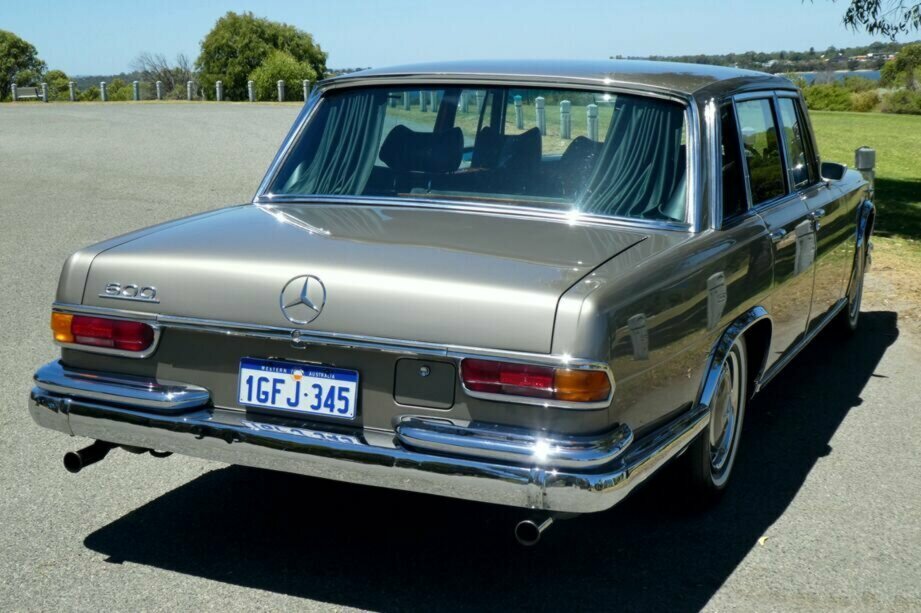 1971 MERCEDES-BENZ 600 W100 4 SP AUTOMATIC 4D SEDAN
