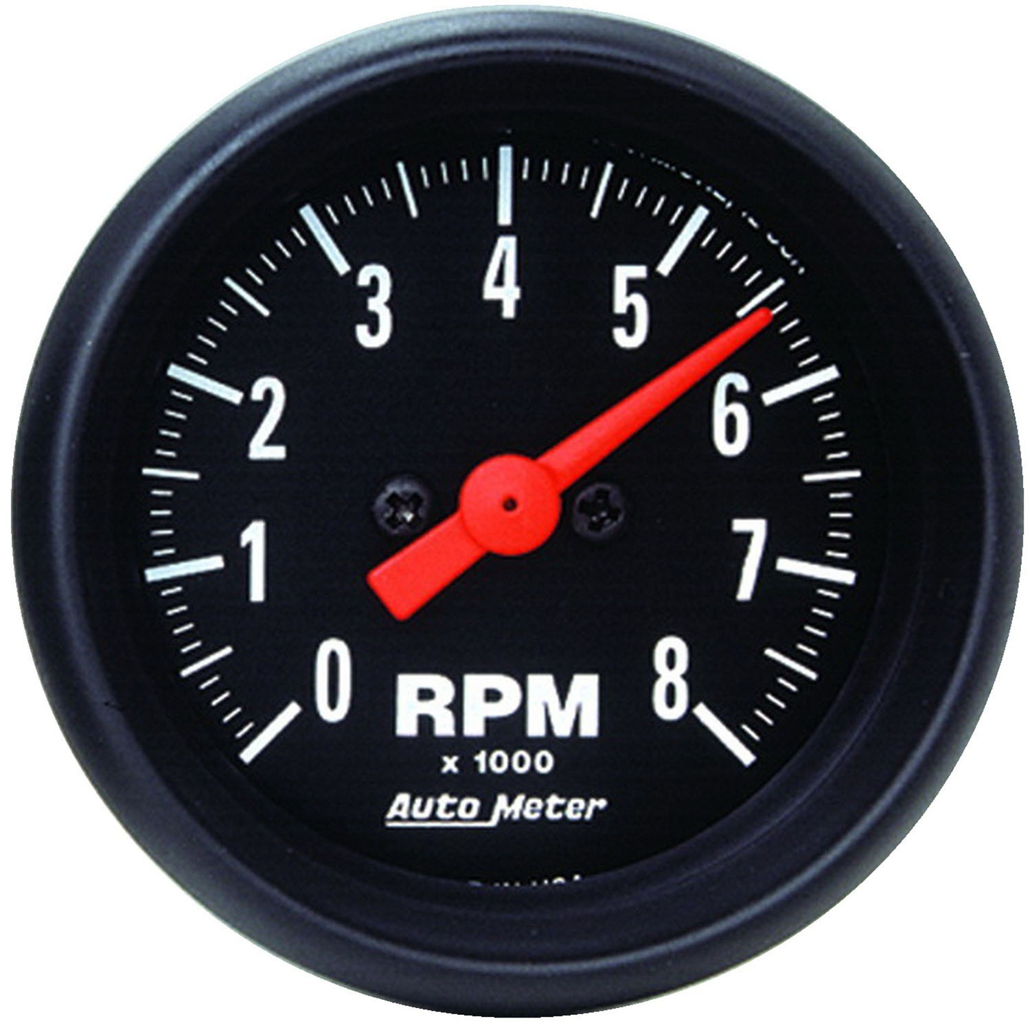 GAUGE, TACHOMETER, 2 1/16", 8K RPM, IN-DASH, Z-SERIES