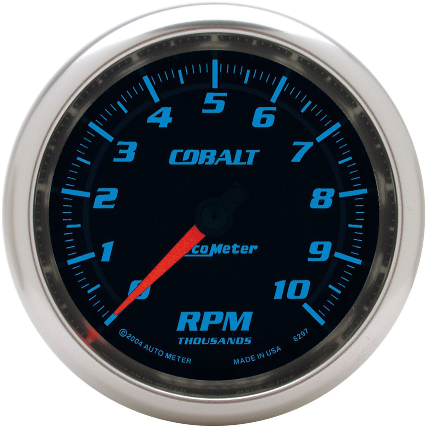 GAUGE, TACHOMETER, 3 3/8", 10K RPM, IN-DASH, COBALT