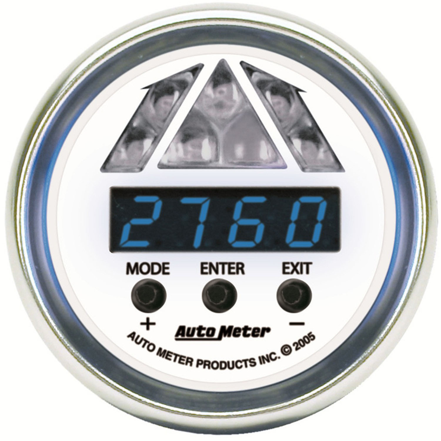 GAUGE, SHIFT LIGHT, DIGITAL RPM W/ BLUE LED LIGHT, DPSS LEVEL 1, C2