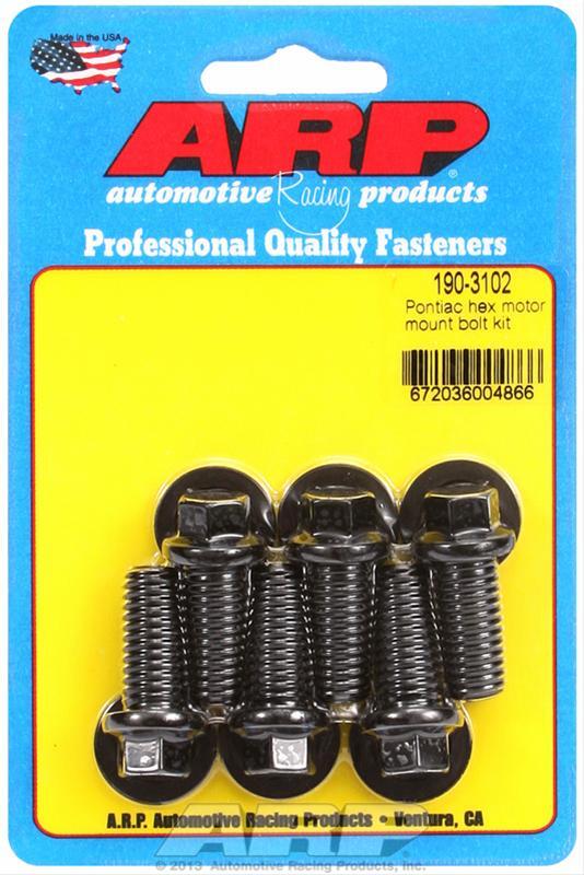 PONTIAC HEX MOTOR MOUNT BOLT KIT