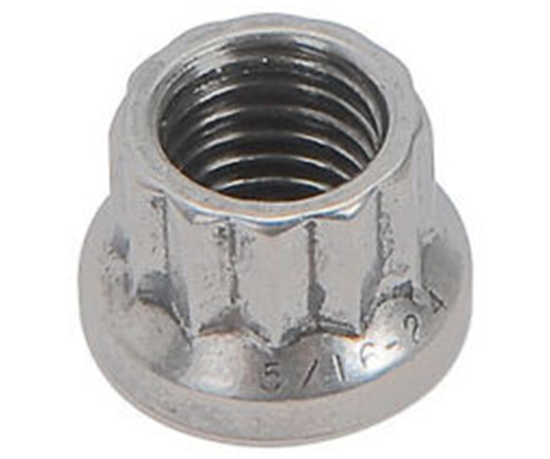 M7 X 1.00 (M9 WR) SS 12PT NUT KIT