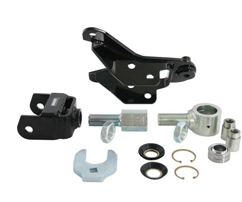 CONTROL ARMS TUBULAR REAR UPPER ADJUSTABLE STEEL BLACK POWDERCOATED FORD KIT