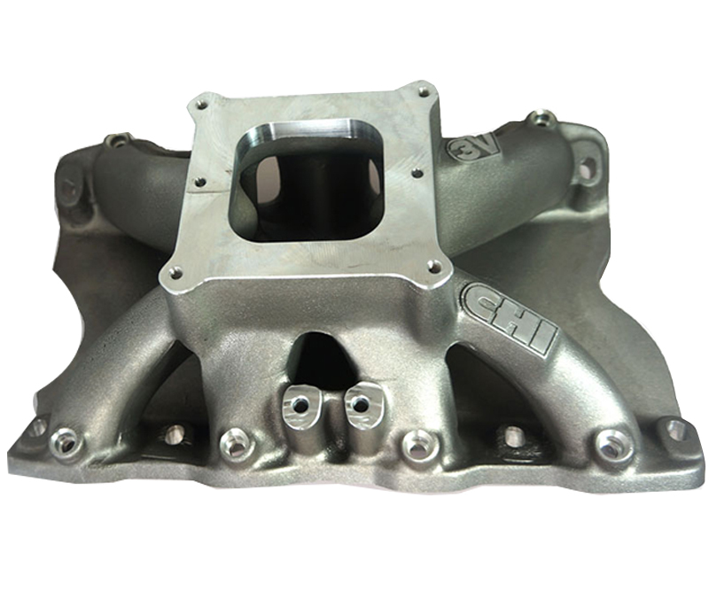 CHI FORD CLEVELAND 3V 208CC INTAKE MANIFOLD- 4150 CARB , 8.2" WINDSOR BLOCK