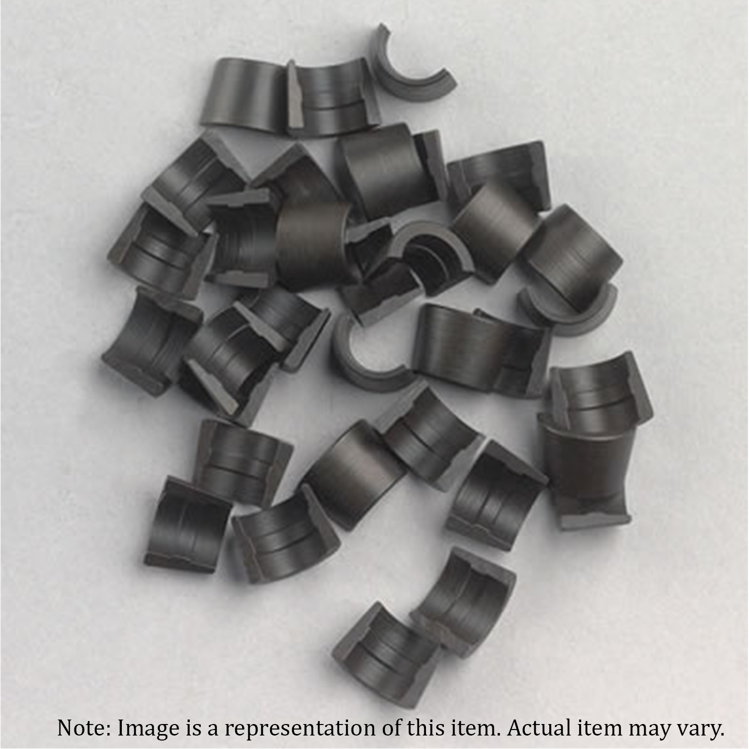 VALVE LOCKS - MACH. STEEL 10 DEG. BEAD 3/8 -.050 SET/32