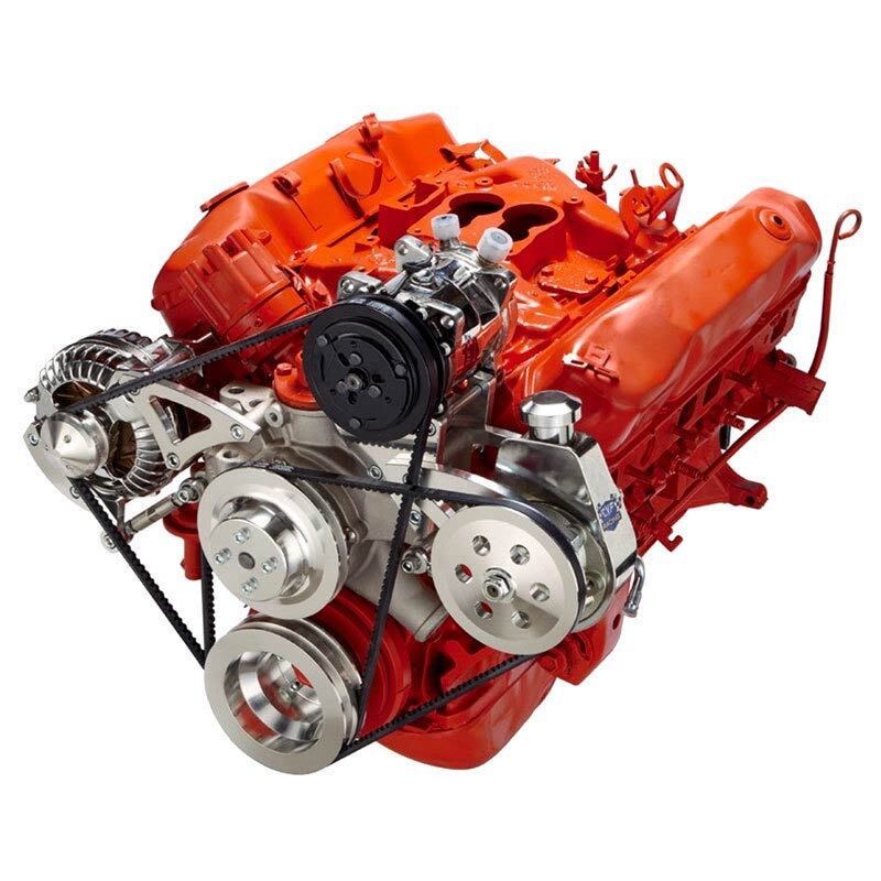 CHRYSLER BIG BLOCK A C, POWER STEERING & ALTERNATOR SYSTEM (383-400)