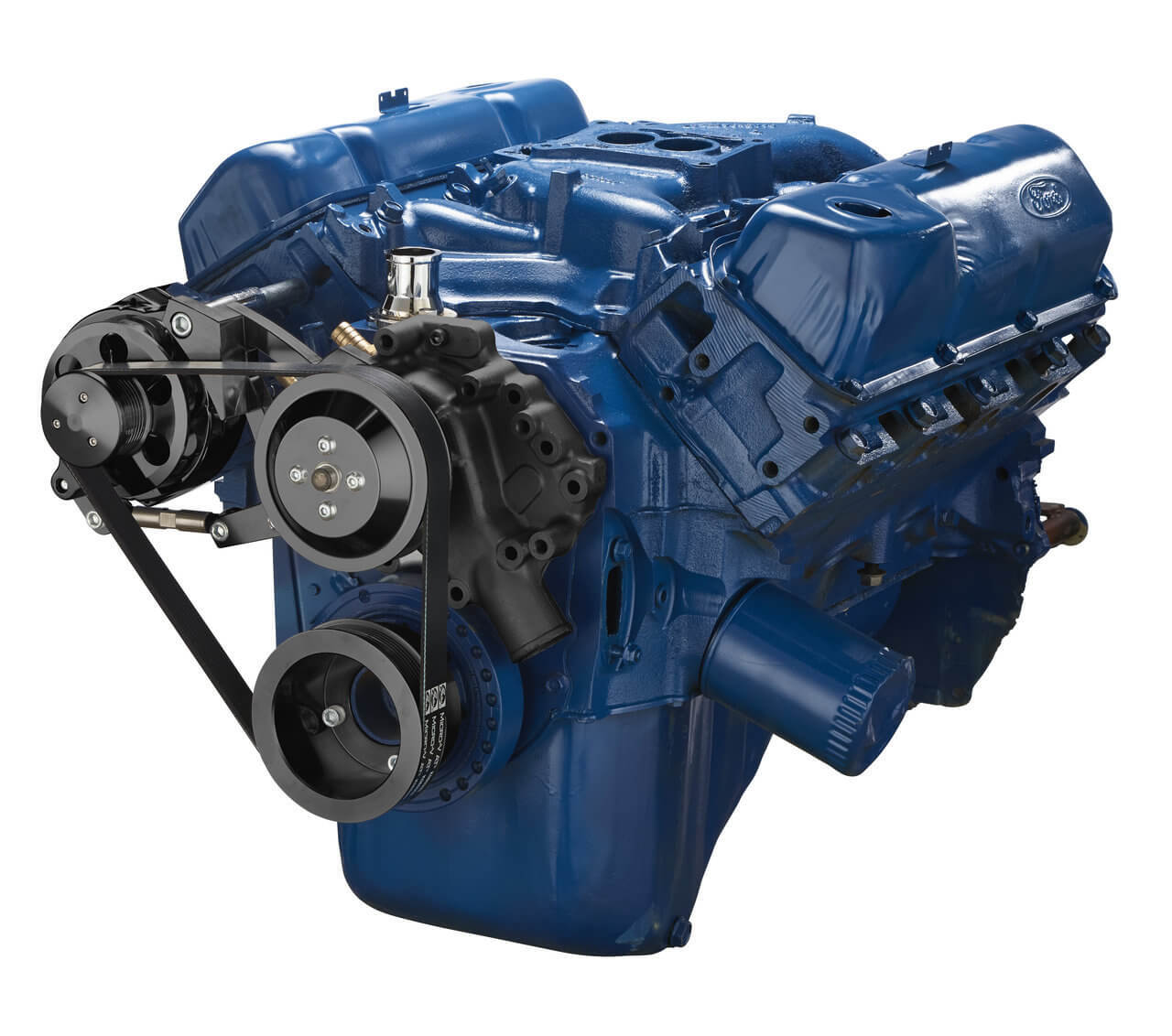 STEALTH BLACK FORD 351C SERPENTINE SYSTEM - ALTERNATOR ONLY