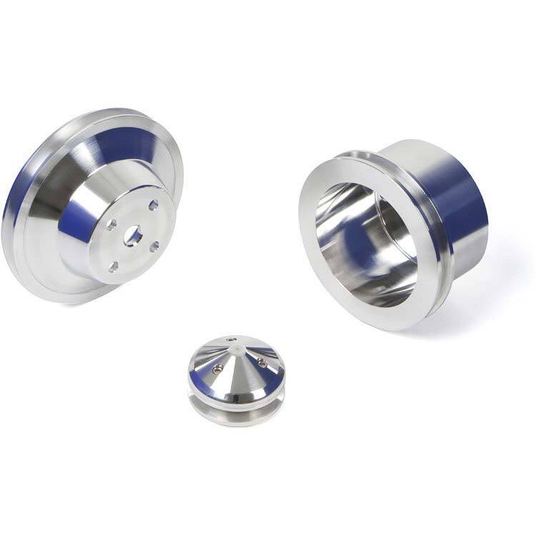 BIG BLOCK CHEVY PULLEY KIT 1 GROOVE - LWP