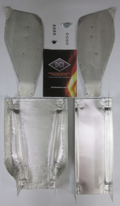 HEAT SHIELD,VEHICLE SPECIFIC HEAT SHIELD KITS C6 CORVETTE UNDERBODY KIT KIT