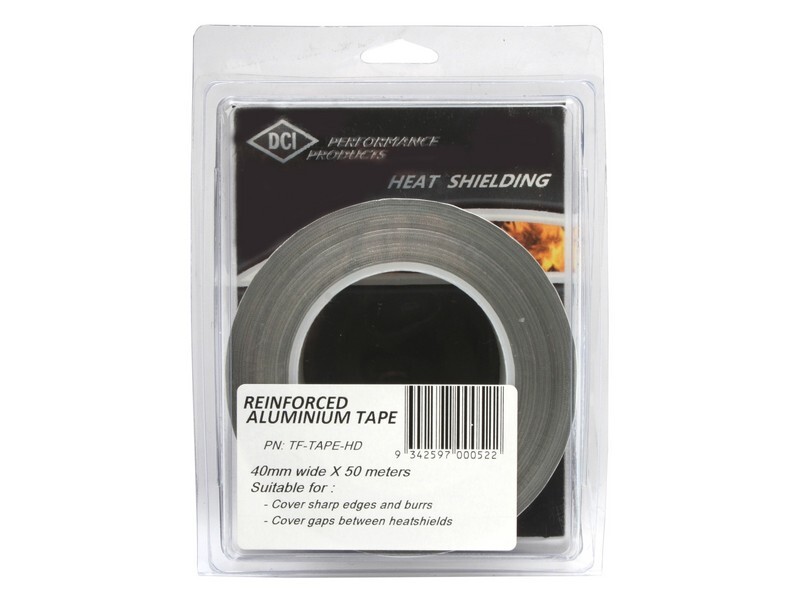 HEAT SHIELD,HEAVY DUTY REINFORCED ALUMINIUM TAPE 48MM WIDE X 33M ROLL