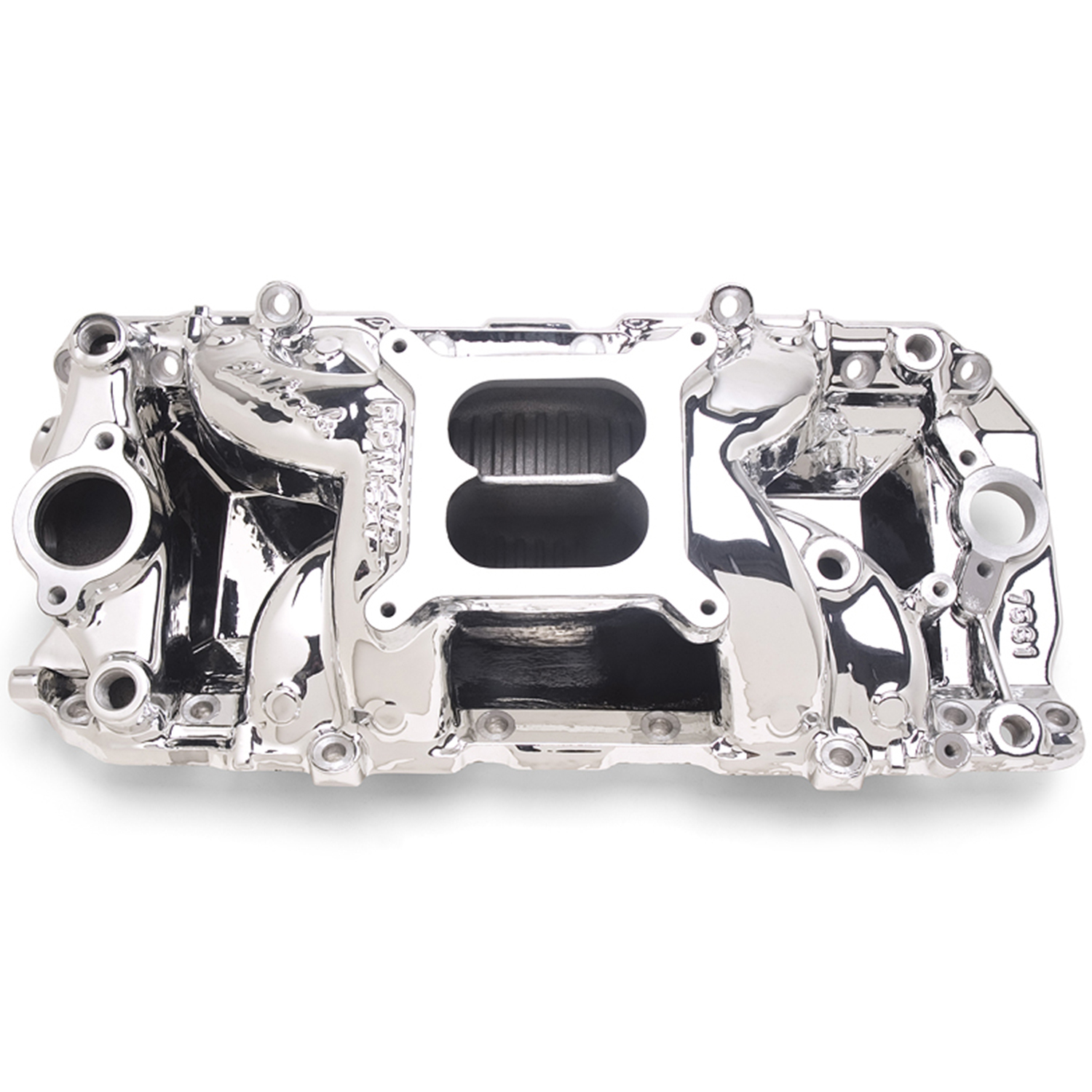 INTAKE MANIFOLD;E-SHINE 7561 PERF RPM AIR-GAP BBC OVAL