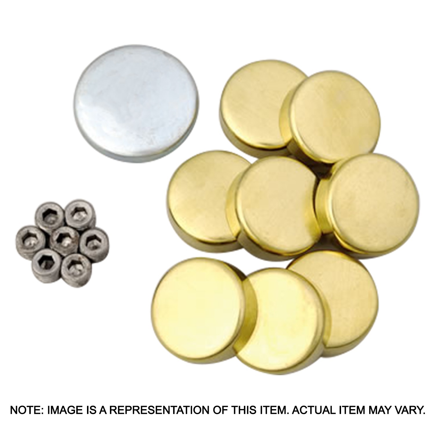 FREEZE WELSH PLUGS, BRASS, TOYOTA, 2.2/2.4L, 20R, 22R, 22REC, KI