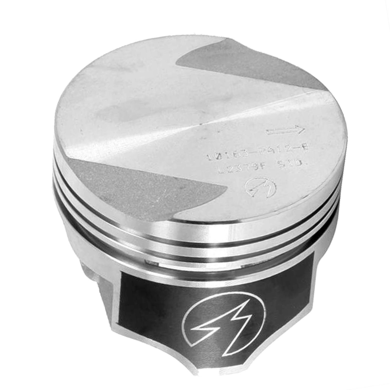 PISTONS, EACH FORGED, FLAT, 4.000 IN. BORE, SB FORD, CLEVELAND 351CI FLAT TOP