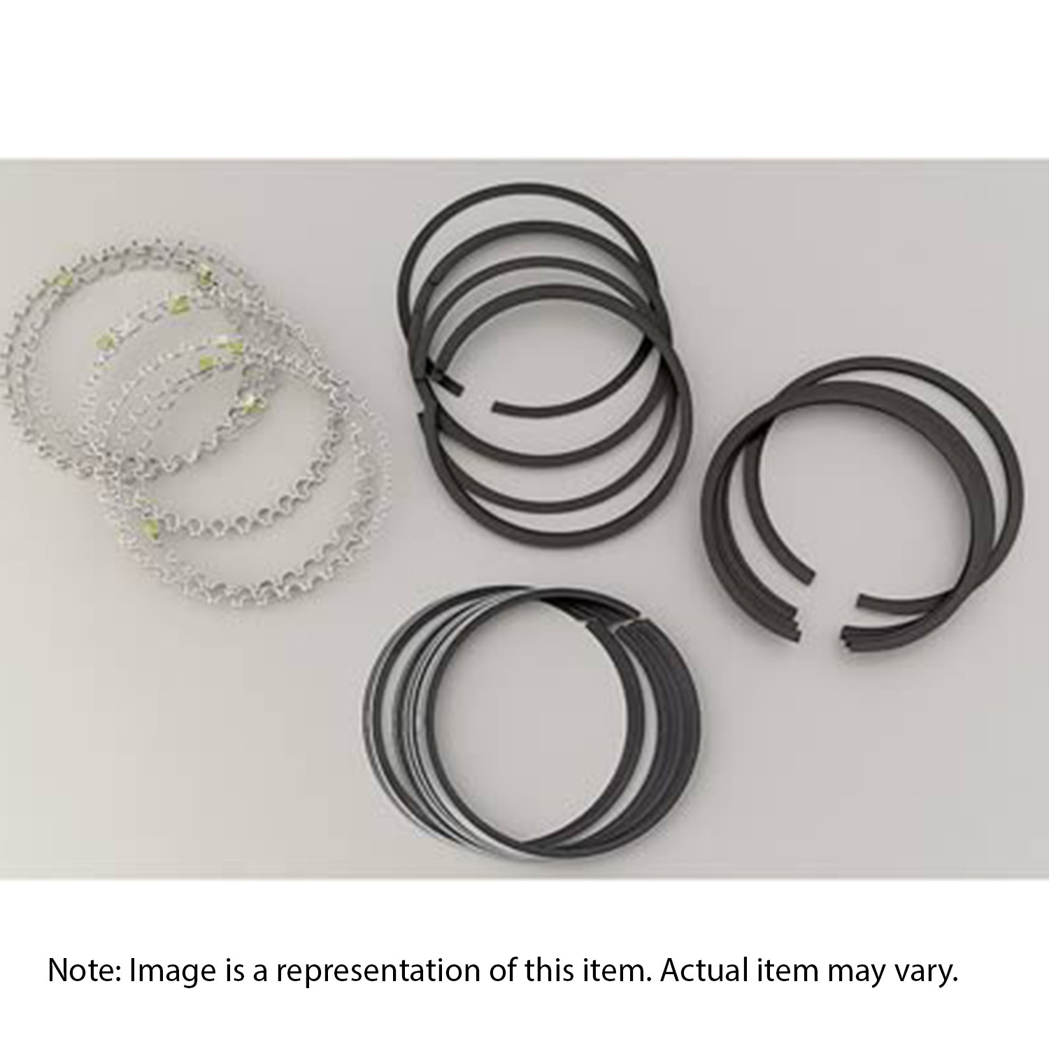 PISTON RINGS, PLASMA-MOLY, 4.625 IN. BORE, .047 IN., 1/16 IN., 3/16 IN. THICKNESS, 8-CYLINDER, SET