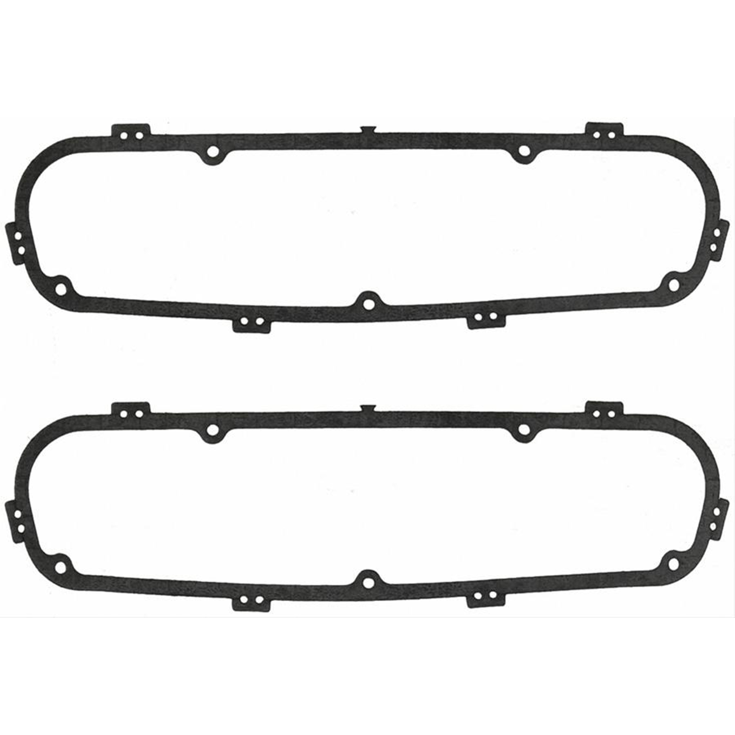 VALVE COVER GASKETS, FEL-COPRENE, RUBBER, CHRYSLER, DODGE, PLYMOUTH, SMALL BLOCK, PAIR