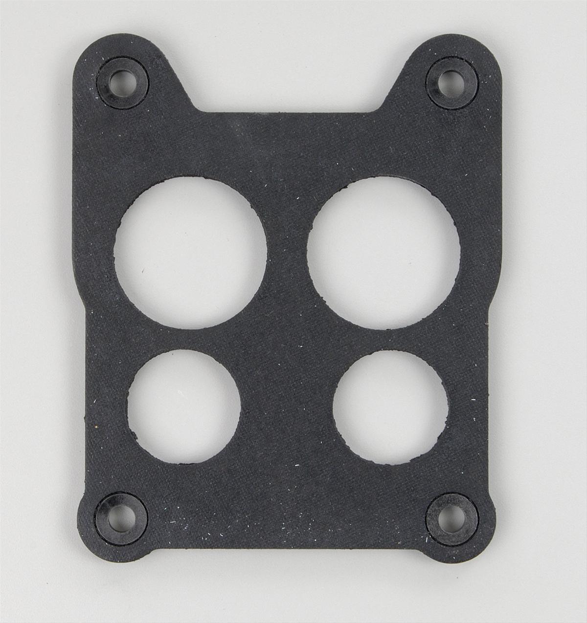 CARBURETTOR MOUNTING GASKET PAPER 4-BARREL SPREAD BORE 4-HOLE .250 IN. THICK EACH