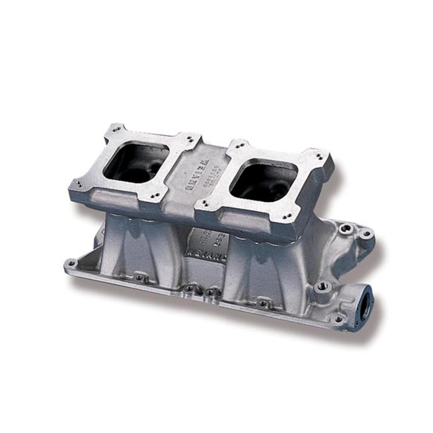 INTAKE MANIFOLD HI-RAM TUNNEL RAM ALUMINUM NATURAL DUAL SQUARE BORE FORD 221-302 EACH