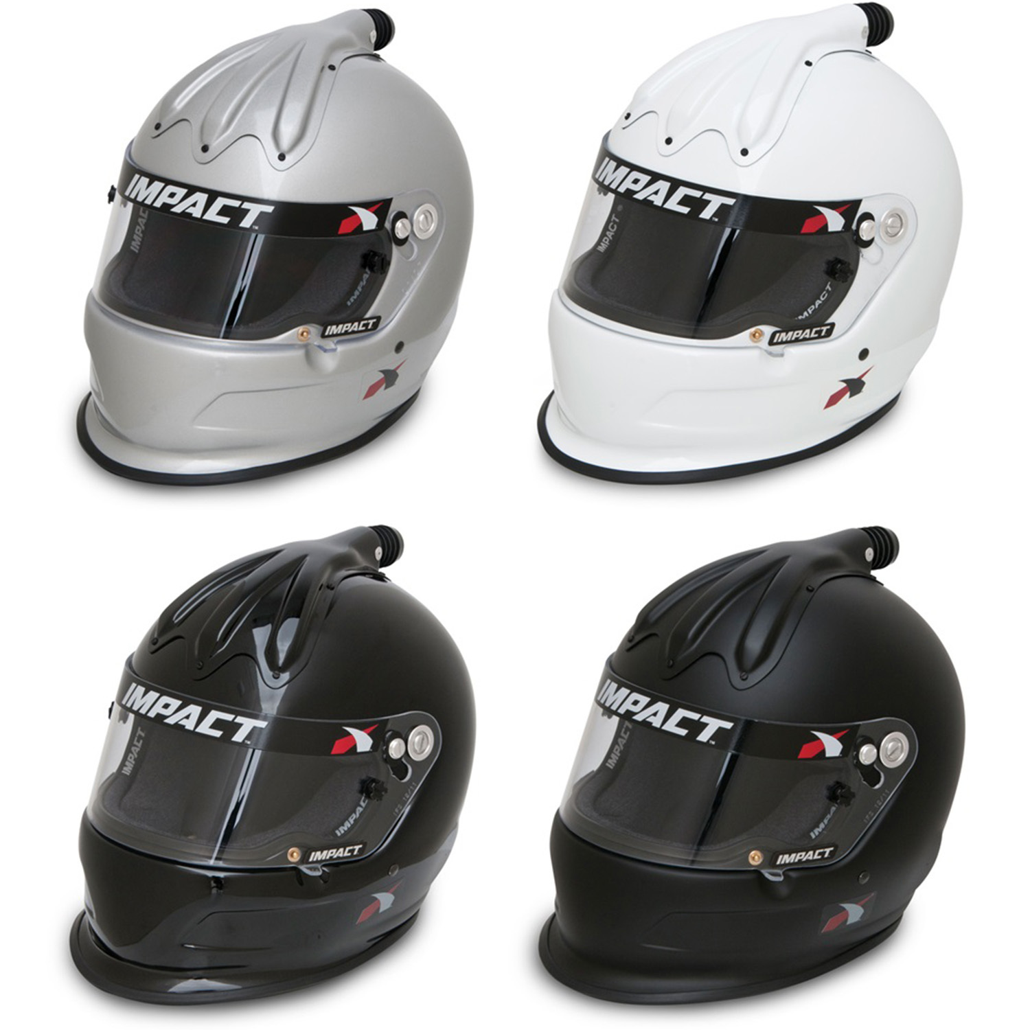 HELMET - SUPER CHARGER SNELL15 MED BLACK