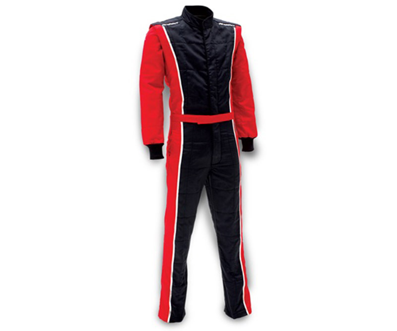 SUIT RACER 1PC XX-LARGE BLACK/BLUE