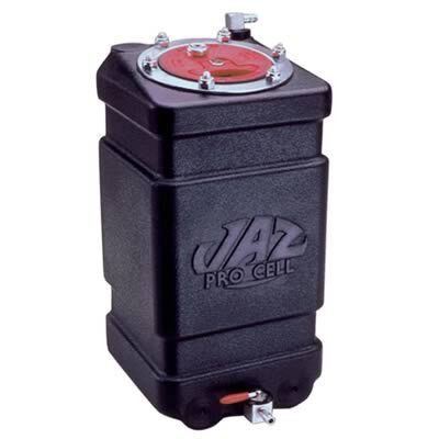 FUEL CELL JUNIOR DRAGSTER PLASTIC BLACK 1 GALLON FOAM EACH