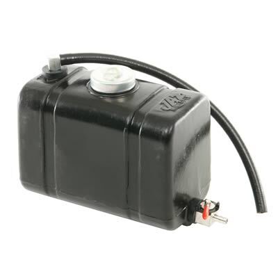 FUEL CELL JUNIOR DRAGSTER PLASTIC BLACK 2 QUARTS EACH