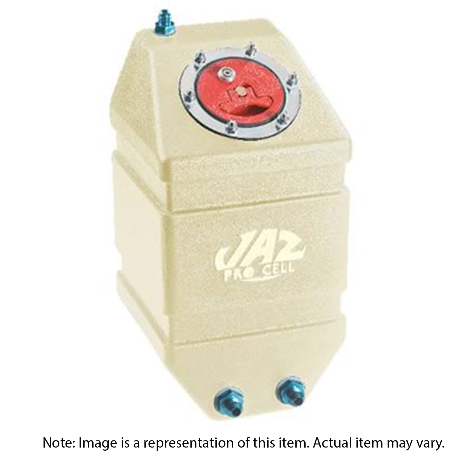 FUEL CELL DRAG RACE PLASTIC NATURAL 3 GALLONS FOAM EACH