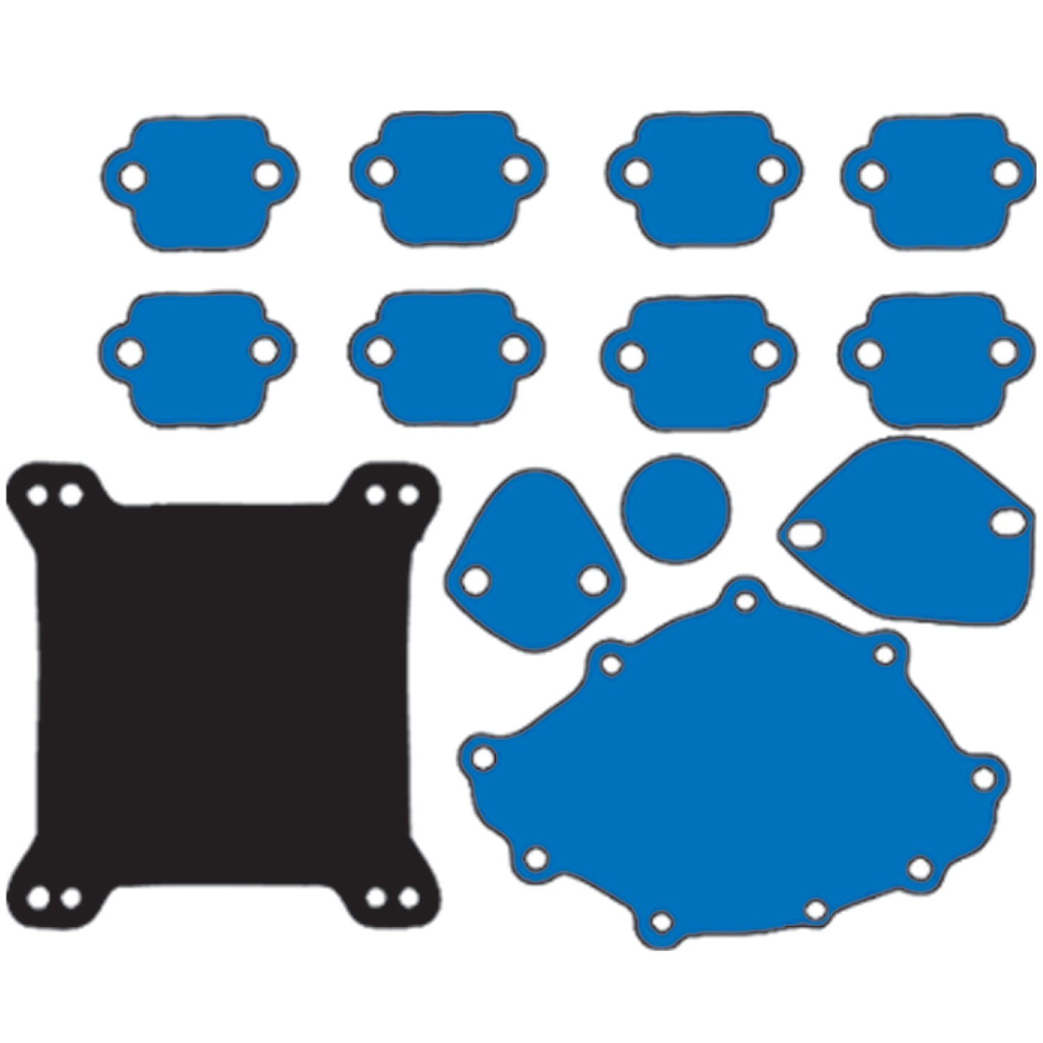 BLOCK OFF KIT ENGINE STORAGE SQUARE BORE CARBURETOR FORD SMALL BLOCK KIT