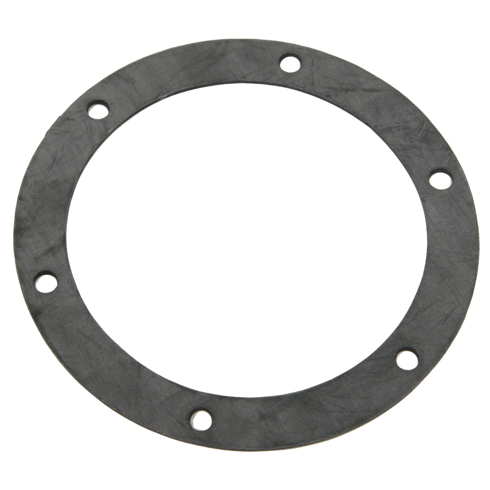GASKET FUEL CELL FILLER 6-HOLE 5.0 IN. O.D. 3.875 IN. I.D. RUBBER EACH