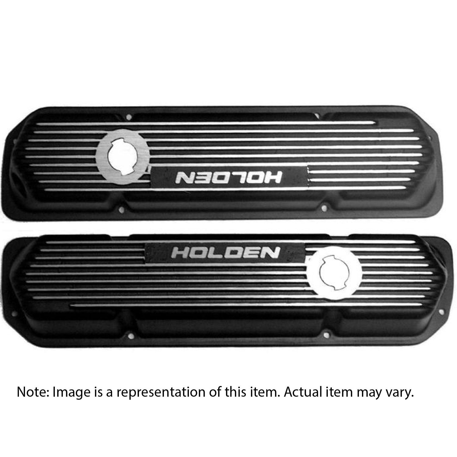 ALUMINIUM VALVE COVERS TALL HOLDEN V8 308 NATURAL