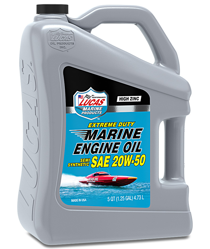 MARINE SEMI-SYNTHETIC SAE 20W-50/3X1/5 QUART