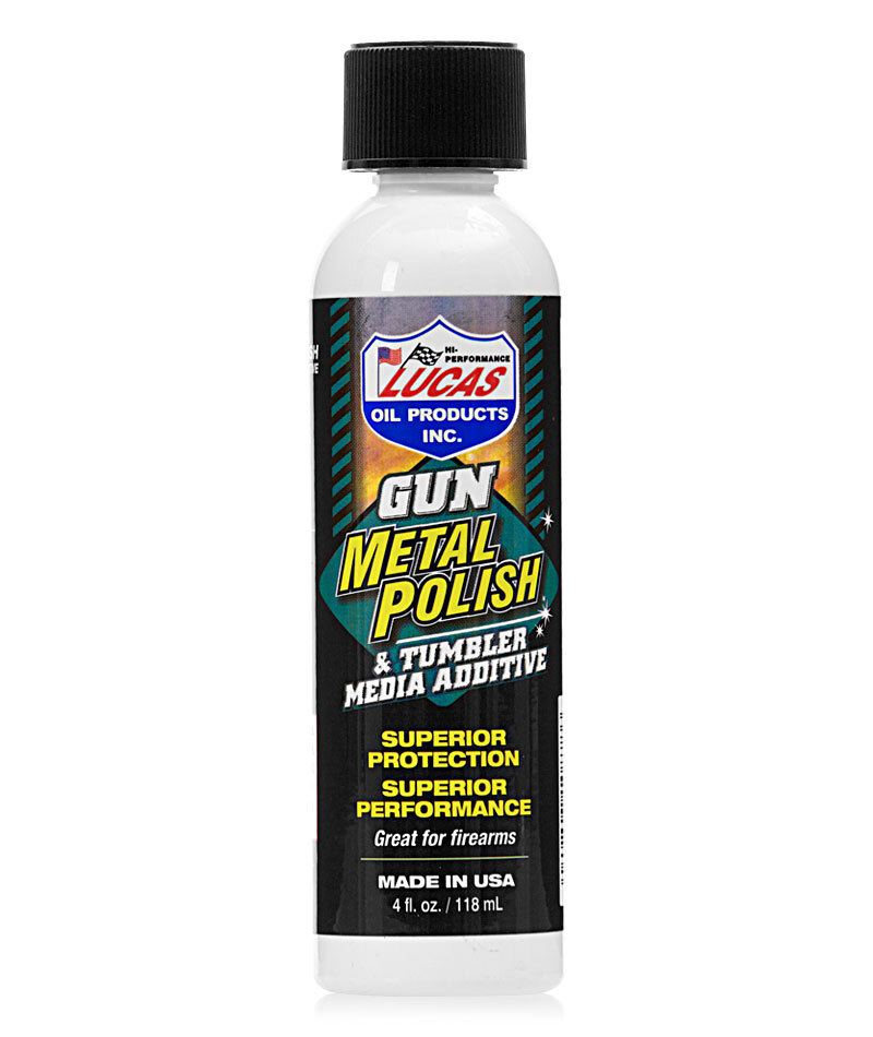 GUN METAL POLISH & TUMBLER MEDIA ADDITIVE - 4 OZ - 12/CASE