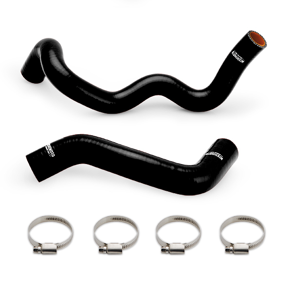 2016+ FORD FOCUS RS SILICONE RADIATOR HOSES, BLACK