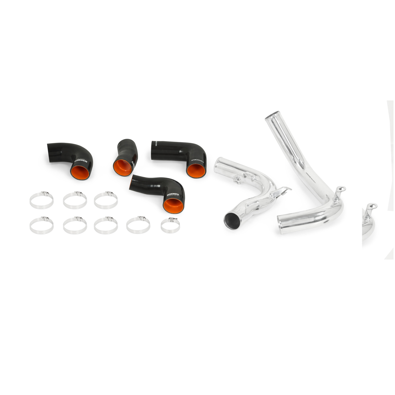 VOLKSWAGEN MK7 GTI/GOLF R INTERCOOLER PIPE KIT, 2015+, POLISHED