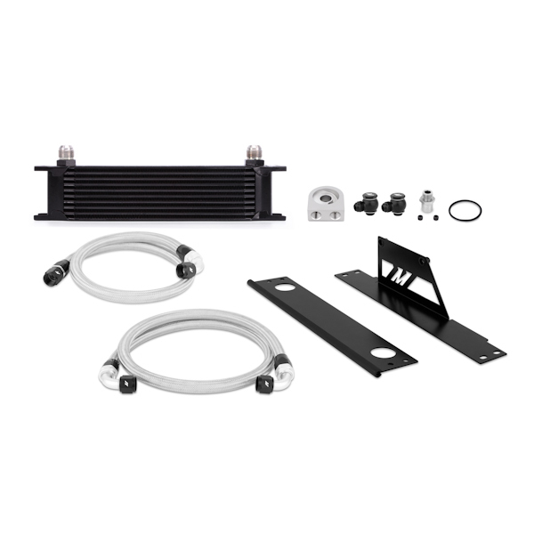 2001-2005 SUBARU WRX AND STI OIL COOLER KIT, BLACK