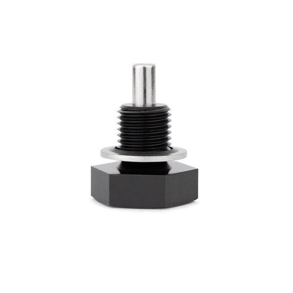 MAGNETIC OIL DRAIN PLUG M14 X 1.5, BLACK