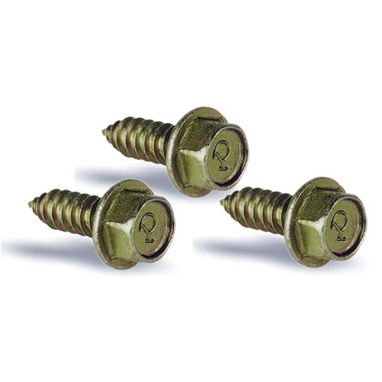 RIM SCREWS GOLD IRIDITED .250 IN. DIAMETER X .750 IN. LONG SET OF 35