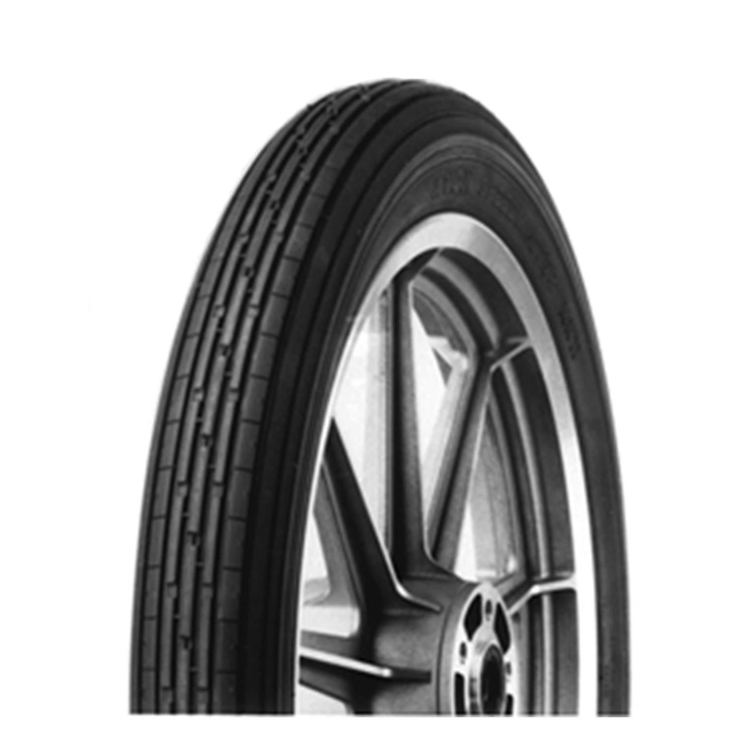TIRE,FR SPDMASTER RIB 3.00S21 AVON .1659401....TUBE TIRE W/SIPED & INTERRUPTED RIBS