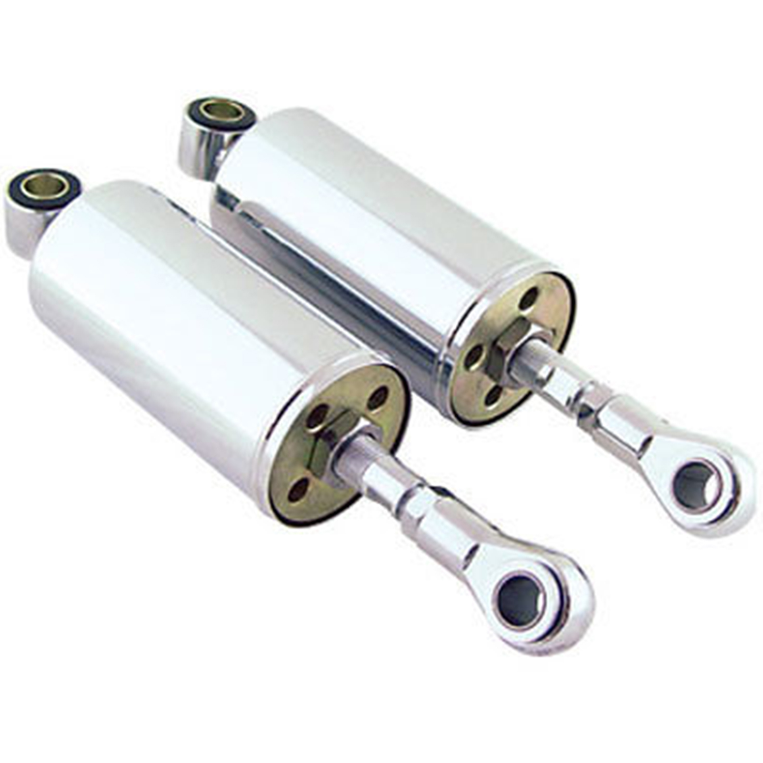 CHROME OEM STYLE SHOCKS SUIT HD SOFRONTAIL 2000 & UP