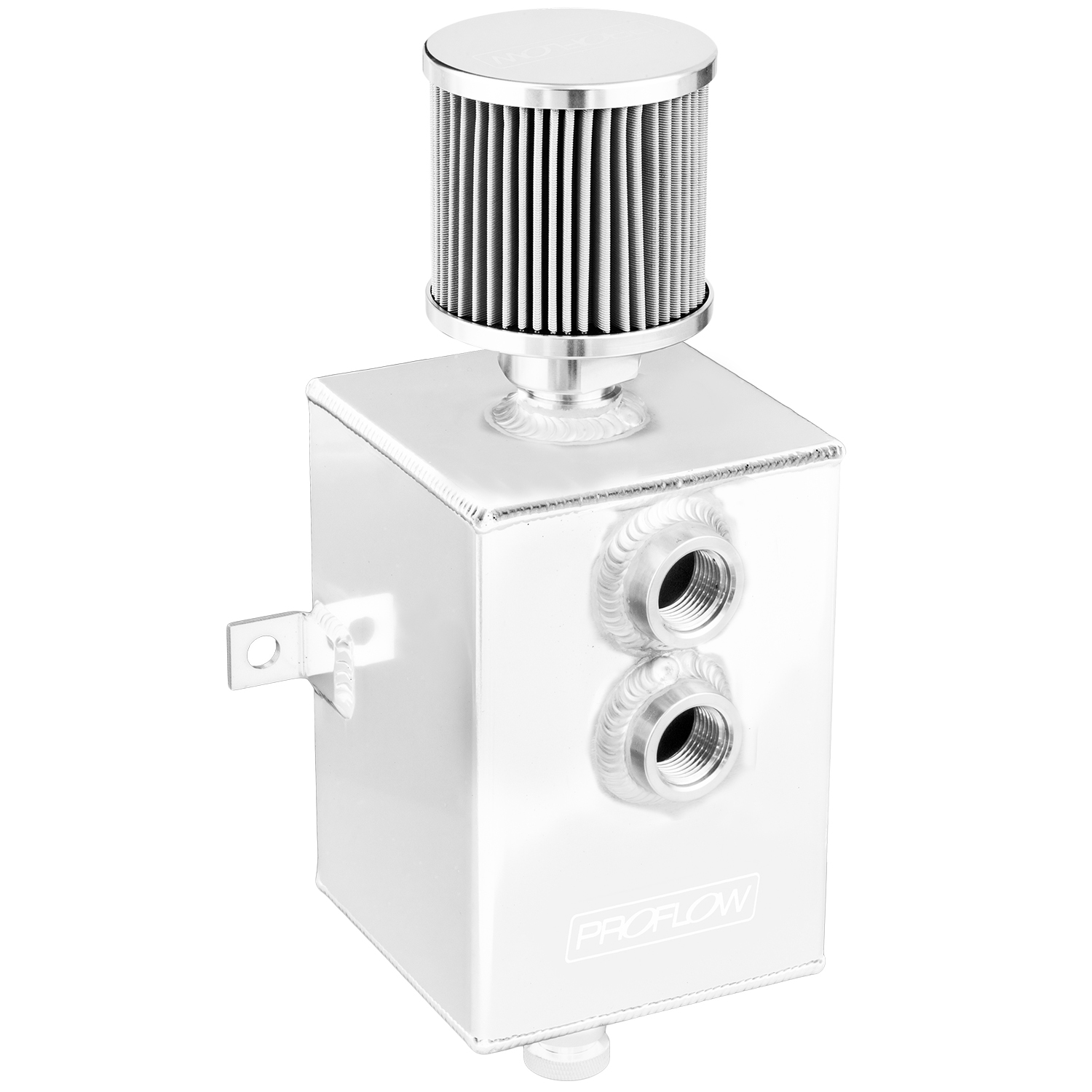 PREMIMUM OIL CATCH CAN 3L W/DRAIN TAP & BREATHER POLISHED