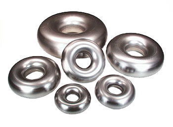 PROFLOW TUBE, AIR /EXHAUST MILD STEEL FULL DONUT 3.0IN. (75MM) 2.03MM WALL