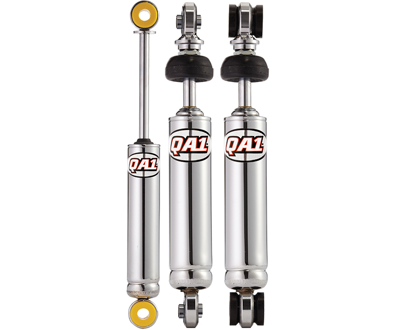 SHOCK, ECONOMY STREETERS, CHROME, TWIN-TUBE, 13.25 IN. EXTENDED/9.25 IN. COLLAPSED, 5/8 IN. BEARING ENDS, EACH
