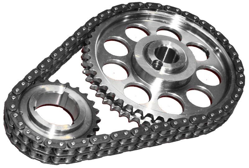 TIMING CHAIN KIT,CHEV/OLDS TORRINGTON SET 1.6' BORE 60P CHAIN NITRIDED BOTH SPROCKETS,,