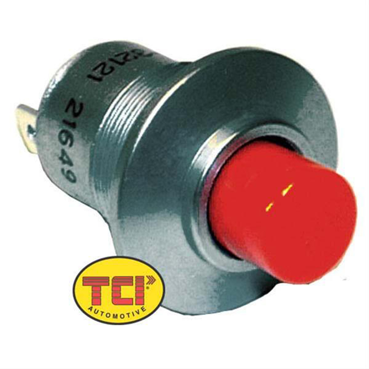 SWITCH PUSH BUTTON MOMENTARY TRANS-BRAKE PLASTIC RED 10 AMPS EACH