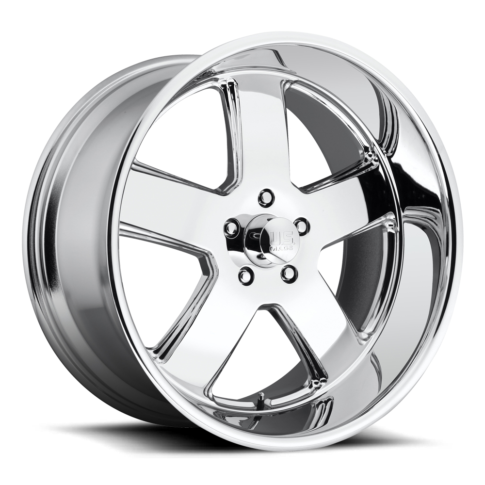 WHEEL,22X9 HUSTLER 5X5.0 P 5.00/01 78.1,P -CHROME