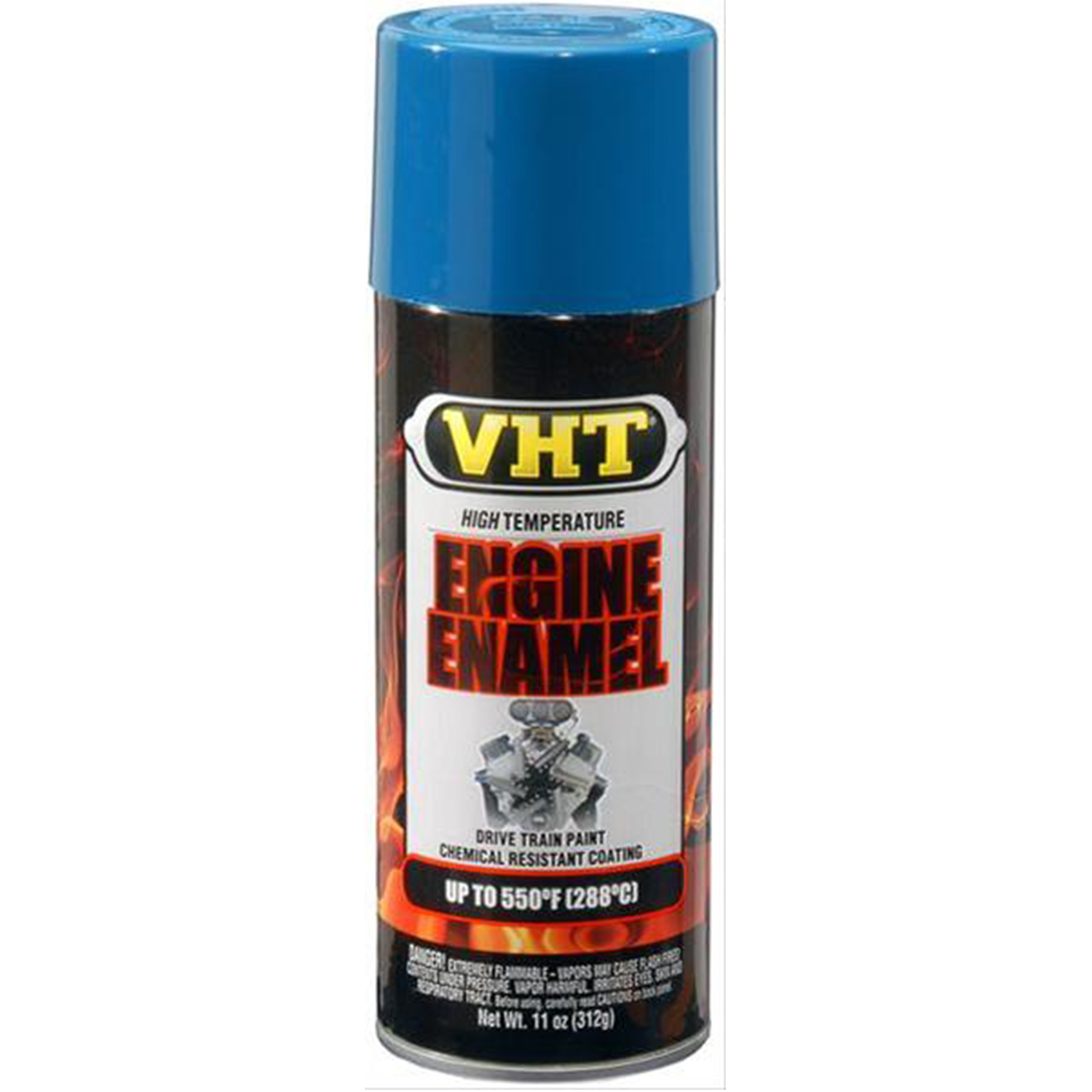 PAINT HIGH-TEMPERATURE ENGINE ENAMEL GLOSS GENERAL MOTORS BLUE 311.84 G. AEROSOL SPRAY CAN EACH