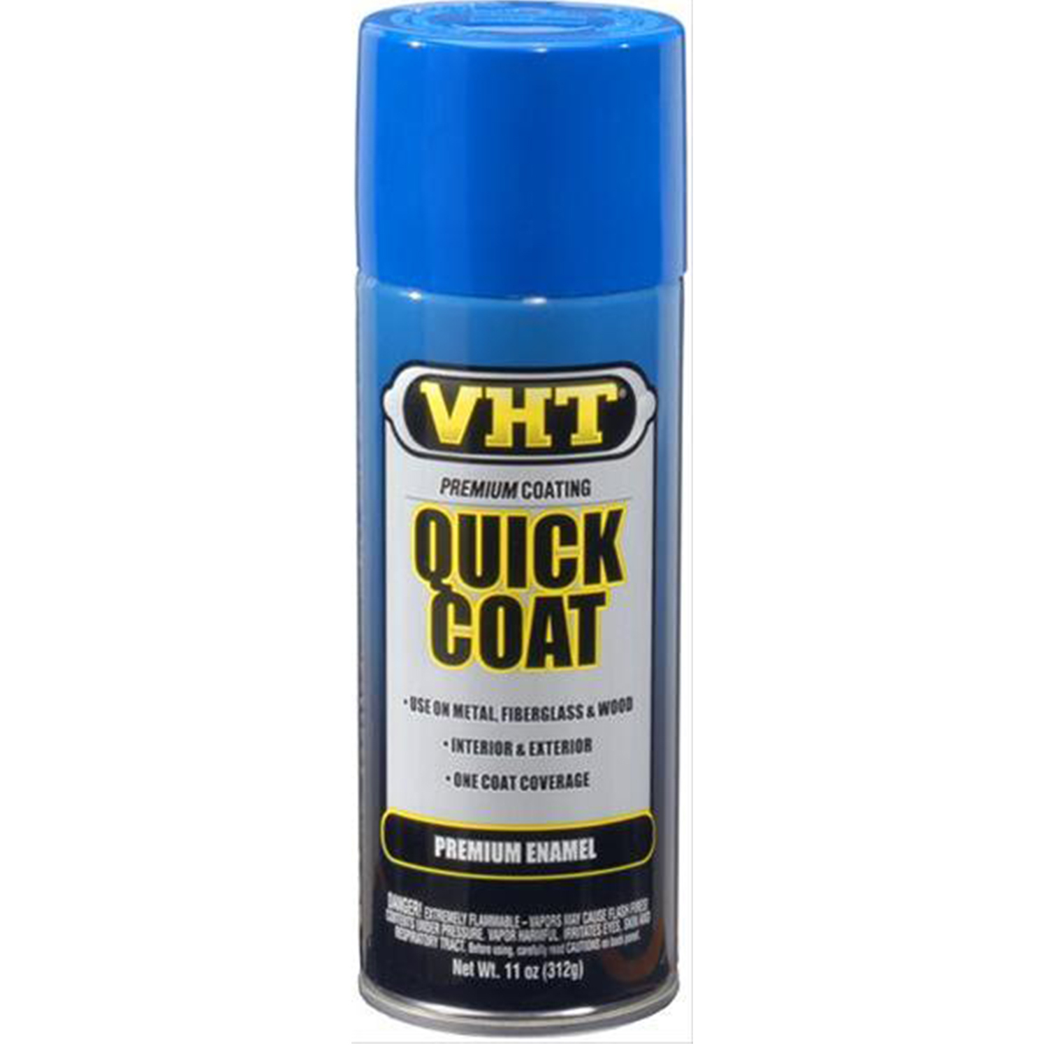 PAINT QUICK COAT POLYURETHANE ENAMEL GLOSS OCEAN BLUE 311.84 G. AEROSOL SPRAY CAN EACH