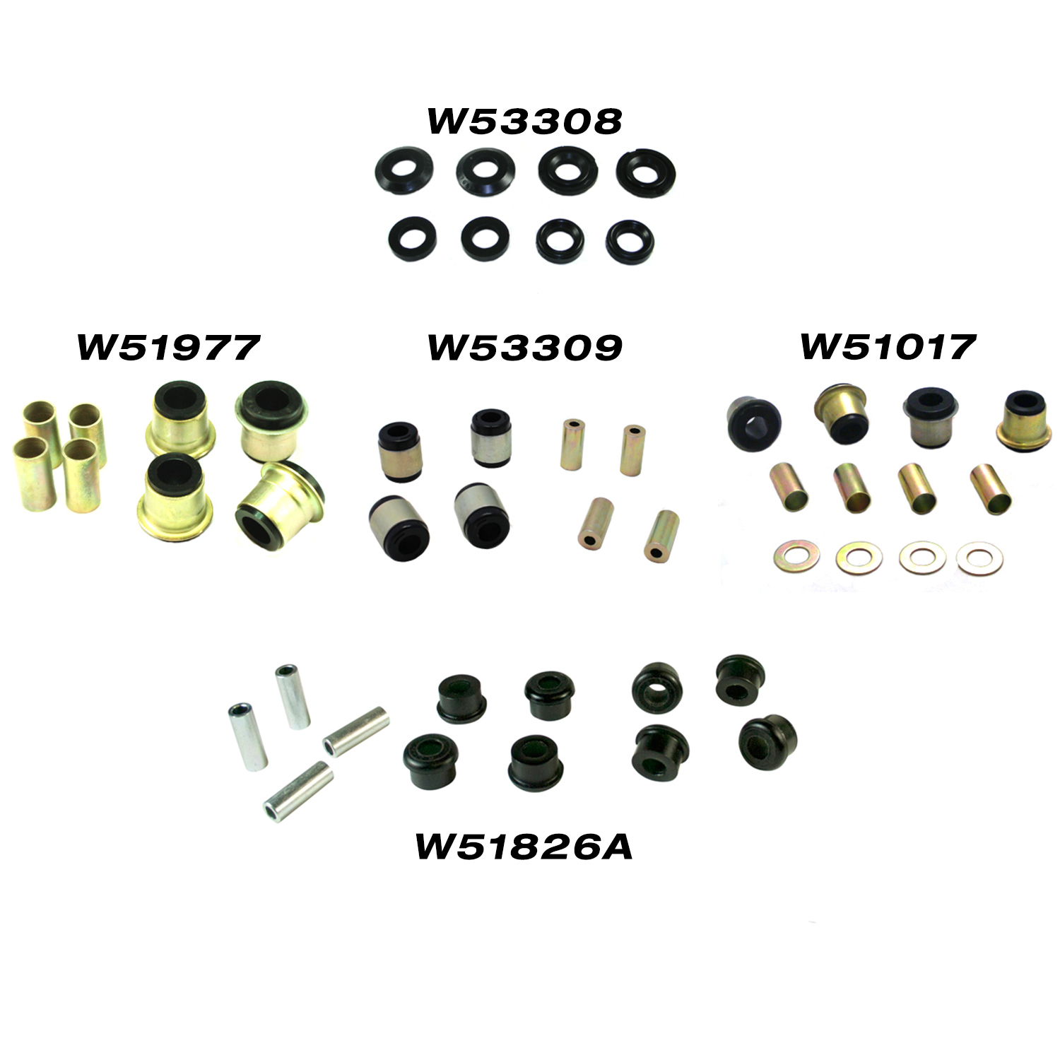 FALCON AU / FAIRLANE NU / LTD DU INCL WAGON, UTE & 1 TONNER , 6/8CYL , FRONT , CONTROL ARM - UPPER INNER BUSHING